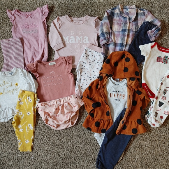 3-6 Month Baby Girl Lot - Picture 2 of 12